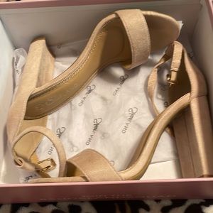 rose gold heel womens size 7